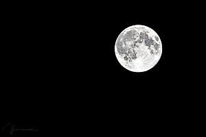 The Moon | Taken from Denshaw Saddleworth