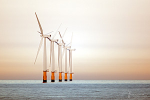 Offshore Windfarm | Skegness | Shortlisted Royal Photographic Society Science Photographer of the Year Competition